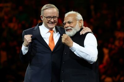 Australia fetes India's Modi as 'the boss'