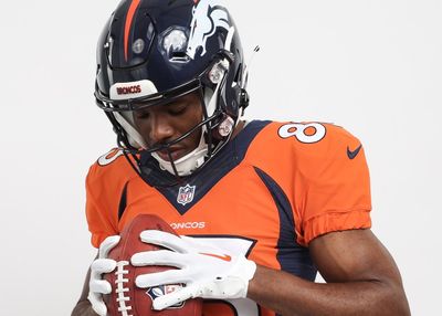 First look at Marvin Mims in a Broncos uniform