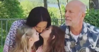 Bruce Willis' daughter, 9, is helping him during his dementia battle in the sweetest way