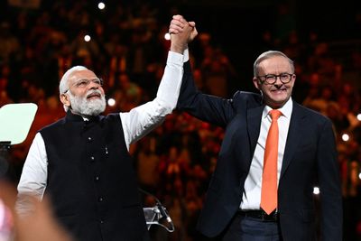 Overseas Indians cheer for Modi at rally in Australia’s Sydney