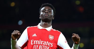 Bukayo Saka's first words after signing new Arsenal contract as Premier League goal is revealed