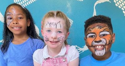 Facepainting returns to Mcdonald's to help charity