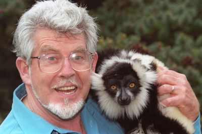 What crimes did Rolf Harris commit and how long did he spend in prison?