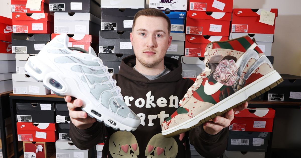 'I Failed My GCSEs - Now My Custom Trainers Sell For…