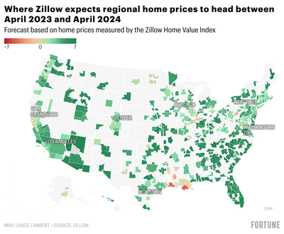 Zillow just got super bullish on these 37 housing markets