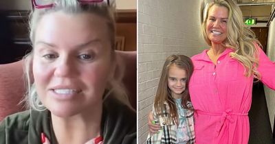 Kerry Katona blasts mum-shamers as she lets daughter, 9, wear make up