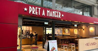 Pret a Manger opens third Dublin branch in Connolly Station