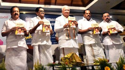 Kerala Governor releases compendium of Chennithala’s Assembly speeches