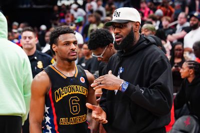 Here is how LeBron James could step away and still end up playing with Bronny