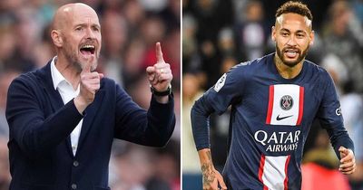 Erik ten Hag has already been told why Neymar transfer plan is a bad idea for Man Utd