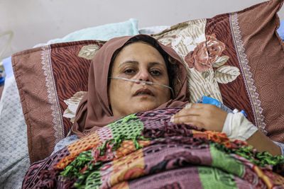 Najwa, a Palestinian woman paralysed in Israel’s assault on Gaza