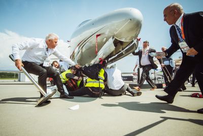 Climate protests over private jets disrupt Geneva Airport flights