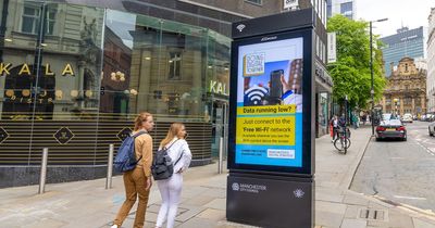 Free Wi-Fi to be rolled out across city centre - with ad screens to act as giant routers