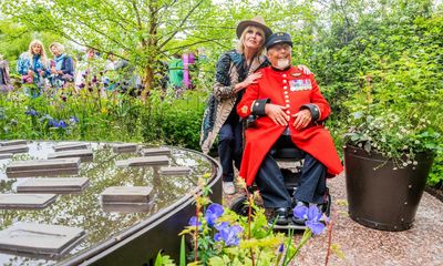 ‘Uplifting and beautiful’: accessible garden wins top prize at Chelsea flower show