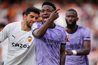 Valencia face five-game partial stadium closure after racist chants at Vinicius