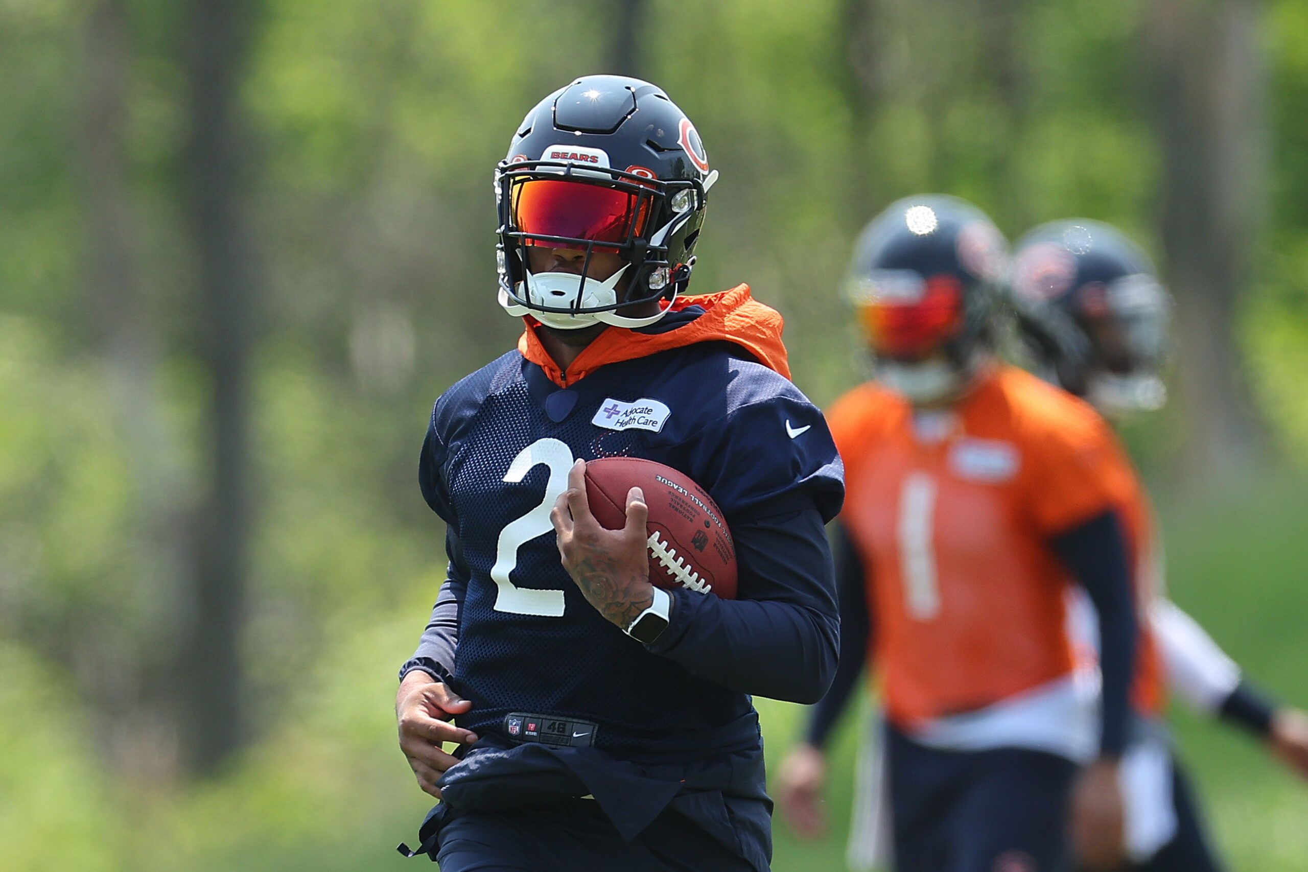 WATCH: Bears QB Justin Fields mic'd up at OTAs