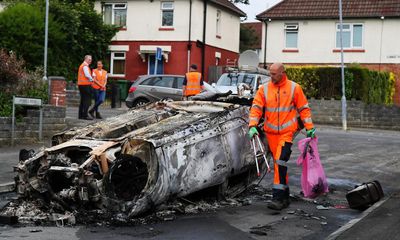 Cardiff riot: how tension over fatal crash spiralled into violence