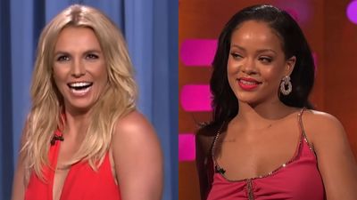Britney Spears' Reaction To Rihanna Performing Is Going Viral, And I Love This For Her