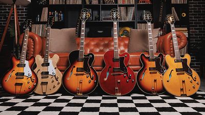 Epiphone refreshes its Broadway, Casino and Sheraton arch-top electrics in classic, purist-friendly finishes