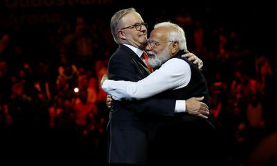 Narendra Modi’s rock-star welcome to Sydney is part concert, part political rally and all about soft power