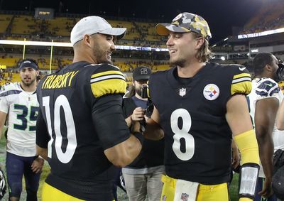 Steelers QB Mitch Trubisky saying all the right things about quarterback situation