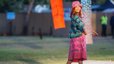 Indigenous fashion showed off in Kununurra amid big dreams for emerging scene
