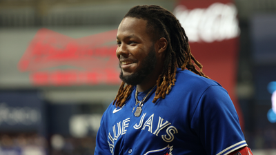 Vladimir Guerrero Jr. Had to Laugh After Whiffing on 50 MPH Pitch by Position Player