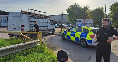 Police called as subcontractor blockades Bristol firm in dispute over pay