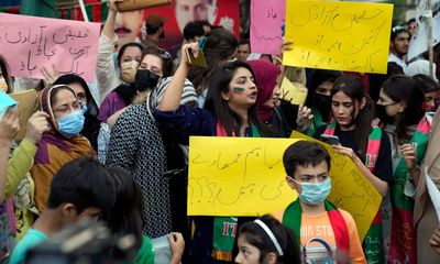 ‘He’s fighting for our future’: Pakistan’s young voters rally behind Imran Khan