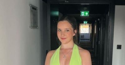 Coronation Street star Elle Mulvaney in loved-up display with actor boyfriend as she stuns in plunging dress