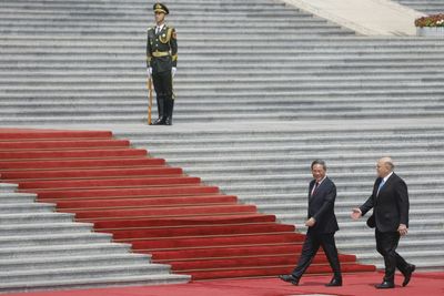 Russian PM hails China ties in face of 'sensational pressure' from West