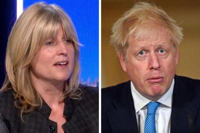 Rachel Johnson called out for contradiction in defence of her brother