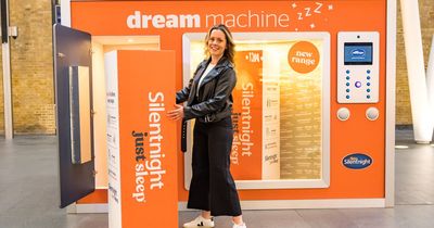 Delighted commuter wins a new mattress - from a vending machine in railway station