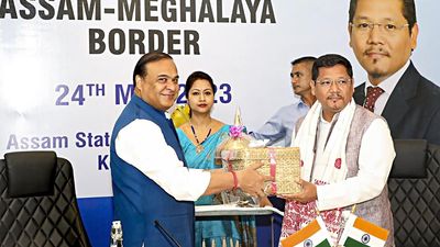 Assam, Meghalaya CMs start talks to resolve border disputes in six remaining sectors