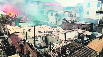 Manipur erupts again | One dead, houses torched