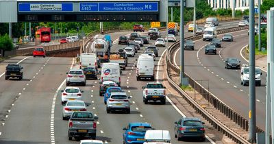 Crash on M8 motorway at Glasgow Airport sparks rush hour delays