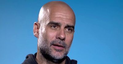 Pep Guardiola responds perfectly to treble question when asked about his Man City target