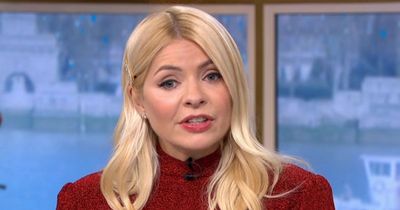 Holly Willoughby reacts as This Morning celebrates co-star