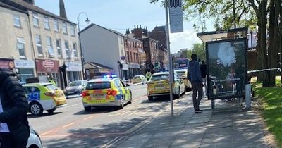 Bury town centre street taped off as emergency services respond to 'concern for welfare of man'