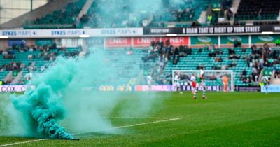 Hibs warn of 'action' in Rangers game aftermath as pyro incident leads to an arrest