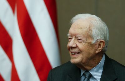 President Jimmy Carter ‘in good spirits’ three months after entering hospice care