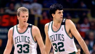 What kind of relationship did Larry Bird and Kevin McHale have playing for the Boston Celtics?