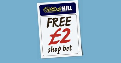 FREE £2 Bet with William Hill inside this weekend's Sunday Mirror