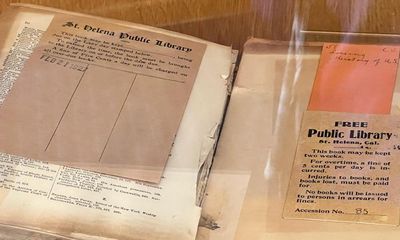Long story: book returned to California library nearly a century late
