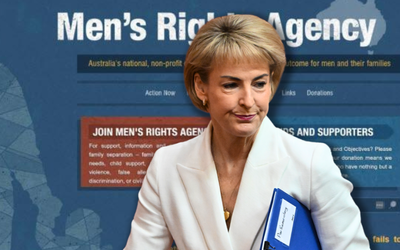 Dutton, Cash duck for cover over missing link to men’s rights group