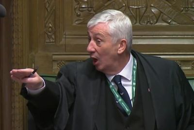 Speaker orders Conservative MP to leave the Commons over PMQs heckling