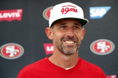 Kyle Shanahan won’t tell coaches if any players stand out in OTAs