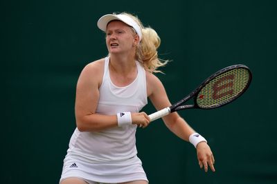 Fran Jones in tears after being forced out of French Open qualifying with injury