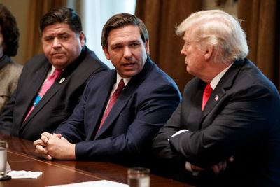 Trump tries to hijack DeSantis 2024 announcement day with five insult-packed rants