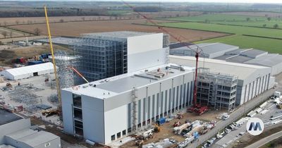 Europe’s most efficient cold store facility taking shape following £130m investment